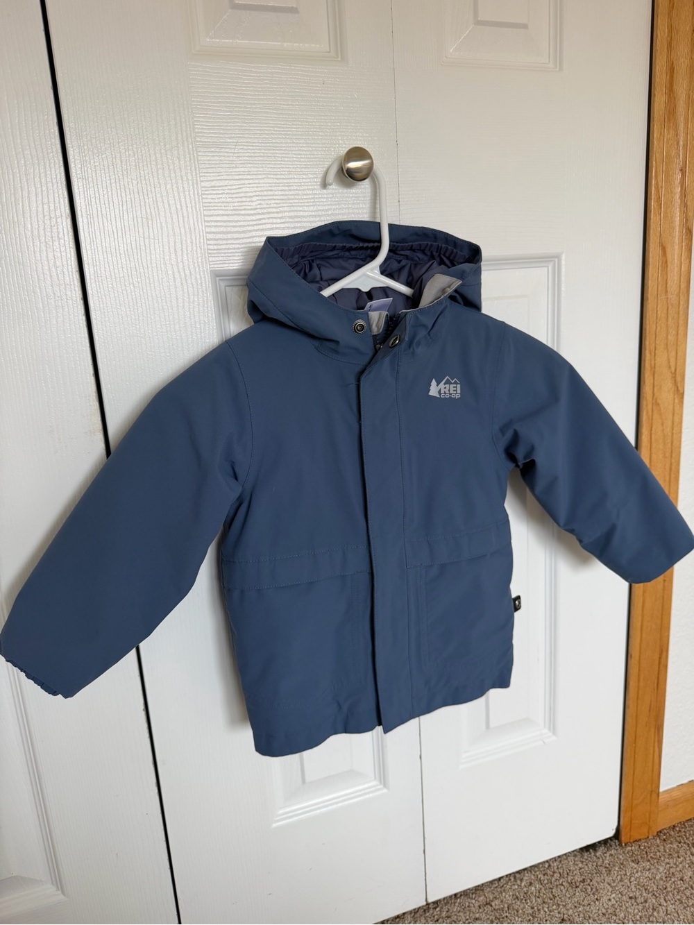 REI Kids Hooded Jacket - Slate Blue